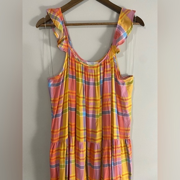 Time and Tru - Flutter Sleeve Midi Dress - Picture 3 of 10